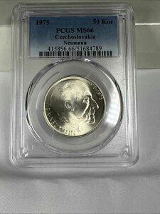 1975�N�`�F�R�X���o�L�A 50�R���i��� - PCGS MS66 - S. K. Neumann