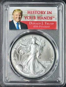 2021�N �A�����J�� �V���o�[ �C�[�O�� T2 PCGS MS69 �t�@�[�X�g�X�g���C�N �h�i���h�E�g�����v ?COINGIANTS?