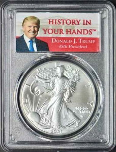 2021�N �A�����J�� �V���o�[ �C�[�O�� T2 PCGS MS69 �t�@�[�X�g�X�g���C�N �h�i���h�E�g�����v ?COINGIANTS?