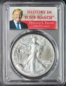 2021�N �A�����J�� �V���o�[ �C�[�O�� T2 PCGS MS69 �t�@�[�X�g�X�g���C�N �h�i���h�E�g�����v ?COINGIANTS?