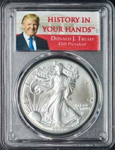 2021�N �A�����J�� �V���o�[ �C�[�O�� T2 PCGS MS69 �t�@�[�X�g�X�g���C�N �h�i���h�E�g�����v ?COINGIANTS?