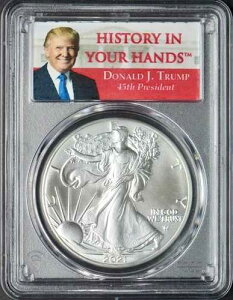 2021�N �A�����J�� �V���o�[ �C�[�O�� T2 PCGS MS69 �t�@�[�X�g�X�g���C�N �h�i���h�E�g�����v ?COINGIANTS?
