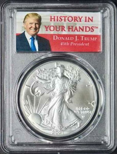 2021�N �A�����J�� �V���o�[ �C�[�O�� T2 PCGS MS69 �t�@�[�X�g�X�g���C�N �h�i���h�E�g�����v ?COINGIANTS?