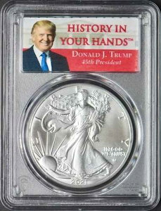 2021�N �A�����J�� �V���o�[ �C�[�O�� T2 PCGS MS69 �t�@�[�X�g�X�g���C�N �h�i���h�E�g�����v ?COINGIANTS?