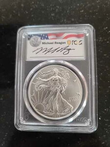 2020�N W �o�[�j�b�V���h �V���o�[ �C�[�O�� PCGS SP70 �}�C�P���E���[�K�� �T�C������ ���K�V�[�V���[�Y ���x��