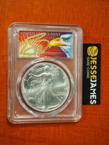 2021 �V���o�[�C�[�O�� PCGS MS70 �N���[�u�����h �t�@�[�X�g�X�g���C�N �C�[�O�� �T�����x�� �^�C�v2