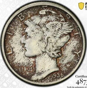 1936�N MS66FB �g�[�� PCGS �}�[�L�����[�_�C�� �g�D���[�r���[ �S�[���h�V�[���h