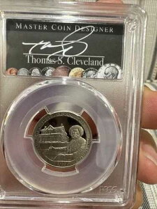 2017-S PCGS PR69DCAM �t���f���b�N�E�_�O���X �V���o�[ 25�Z���g NP �g�[�}�X�E�N���[�u�����h