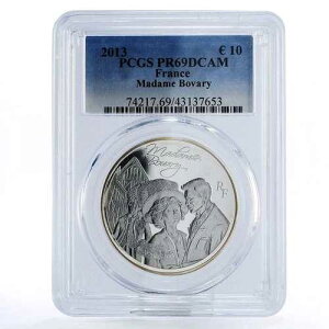 �t�����X 10���[�� �}�_���E�{���@���[ PR69 PCGS ��� 2013�N