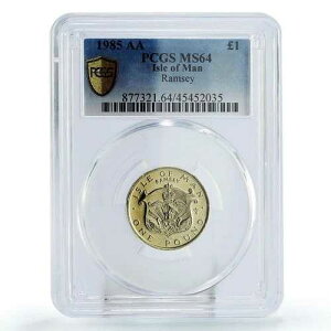 �}���� 1�|���h �����W�[�V�[���h��� MS64 PCGS �j�b�P���^�J�R�C�� 1985�N