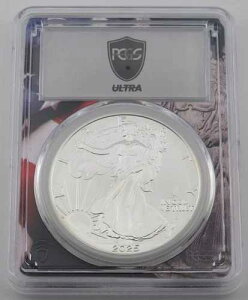 2025- P $1 PCGS MS70 �V���o�[�C�[�O���i�C�[�O���E�v���r�[ PCGS �E���g�����x�� �t���b�O�R�A�t���j