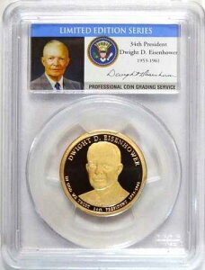2015-S �哝�̋L�O�h�� �h���C�g�E�A�C�[���n���[����ŃV���[�Y PCGS PR70DCAM
