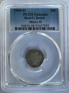1905�N O �o�[�o�[�_�C�� 10�Z���g �}�C�N�� O PCGS ���� G �ڍ� 53607995