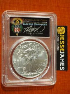 2018�N (W) �V���o�[�C�[�O�� PCGS MS70 �������s FDI WP �N���[�u�����h�g�[�`�ŗ��D