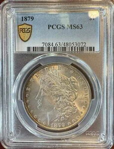 1879�N �����K����� $ PCGS MS63 �S�[���h�V�[���h