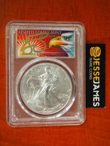 2022�N �V���o�[�C�[�O�� PCGS MS70 �g�[�}�X�E�N���[�u�����h �t�@�[�X�g�X�g���C�N �C�[�O�� �T�����x���t��