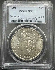 1902�N ���[�K�� �V���o�[�h�� PCGS OGH �u���[���x�� MS61 12EAA25