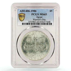 �G�W�v�g 5�|���h ��m�̓� ������ �R ��� MS65 PCGS 1986�N