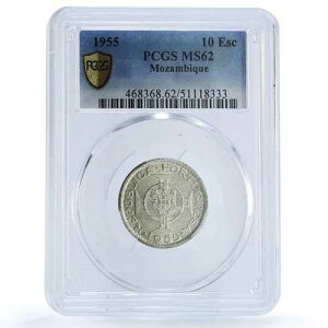 ���U���r�[�N 10 �G�X�N�[�h �|���g�K�� �d�� KM-79 MS62 PCGS ��� 1955