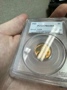 1942 �����J�[�� �E�B�[�g �v���[�t PR64RB �g�[�� PCGS �G���N�g���b�N!