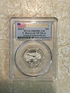 2016S PCGS PR69DCAM �V���o�[ T ���[�Y�x���g 25�Z���g ����� PR�Z�b�g �t�@�[�X�g�X�g���C�N