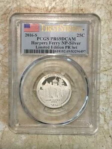 2016S PCGS PR69DCAM �V���o�[ �n�[�p�[�Y�t�F���[ 25�Z���g ����� PR�Z�b�g �t�@�[�X�g�X�g���C�N
