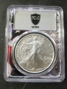2022-W �o�[�j�b�V���h�V���o�[�C�[�O���t���b�O�R�A PCGS SP70 �E���g���V���o�[�t���b�O