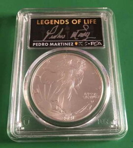 �y�h���E�}���e�B�l�X �I�[�g 2021 1�I���X $1 �V���o�[�C�[�O�� T2 PCGS/PSA MS70 ���W�F���Y���C�t HOF