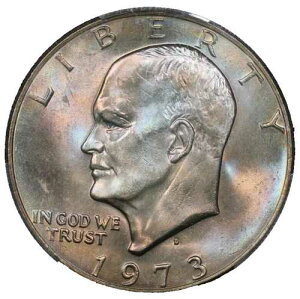 1973-D �A�C�[���n���[ �h�� PCGS MS-65 �����X�^�[ ���C���{�[ �g�[�j���O �A���o�� �g�[�� �G���h���[��