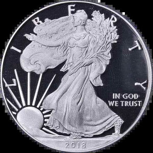 2018-W �V���o�[ �A�����J�� �C�[�O�� $1 PCGS PR70 DCAM ���s���� Thomas Clevel...