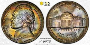 1971-D �W�F�t�@�[�\�� �j�b�P���g�[�� 5�Z���g PCGS MS65 BU ���C���{�[�g�[��