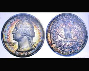 1956-P �N�H�[�^�[ PR67 �f���A���g�[�� ���C���{�[�N���}�e�B�b�N�J���[ PCGS ���b�N DCAM PQ+