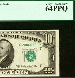1950C 10�h���A�M������s�� �X�^�[ PCGS 64PPQ �V�J�S�X�^�[ Fr 2013-G*