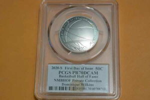 2020-S �A�����J�o�X�P�b�g�{�[���a������ 50�Z���g PCGS PR70 FDI �h�~�j�N�E�E�B���L���X