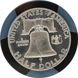 PR65 1954 PCGS�O���[�h �t�����N���� �V���o�[ �n�[�t�_���[ �v���[�t ������ �󏭃R�C��