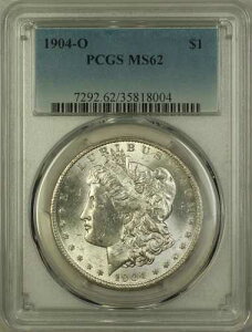 1904-O �����K�� �V���o�[ �_���[ 1 �h�� �R�C�� PCGS MS-62 (17E)