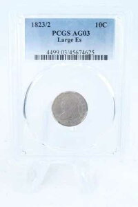 1823/2-P PCGS AG03 ��^Es�L���b�v�h�o�X�g�_�C���r�W�l�X�X�g���C�N10�Z���g
