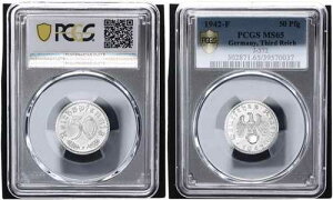 3. ���C�q 50 �t�F�j�q 1942 F J.372 �A���~�j�E�� PCGS MS65 ������ 116053-
