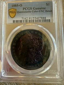 1885-O �����K����� - PCGS �S�[���h�V�[���h UNC - �������F��