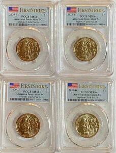 2020 P D A B - SC�C�m�x�[�V�����h�� MS66�Z�b�g �Z�v�e�B�}�N���[�N PCGS�t�@�[�X�g�X�g���C�N