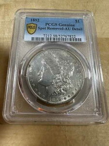 1892�N �����K����� $ PCGS �S�[���h�V�[���h �X�|�b�g�����ς� - AU �ڍ�