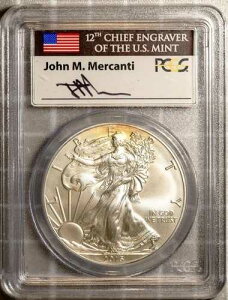 2015W $1 �o�[�j�b�V�� �V���o�[ �C�[�O�� FDI PCGS # 32031150 ���V���g�� DC �}�[�J���e�B + �{�[�i�X