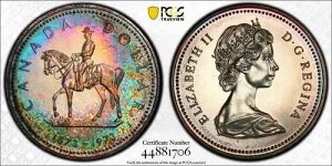 C284 �J�i�_ 1973�N ��� R.C.M.P. �Z���e�j�A�� KM-83 PCGS SP67 (�g�[������)