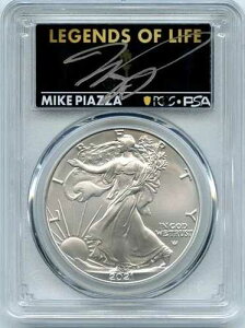 2021 ASE $1 T2 ���񐶎Y PCGS MS70 ���W�F���h�E�I�u�E���C�t �}�C�N�E�s�A�b�c�@ �h�W���[�X