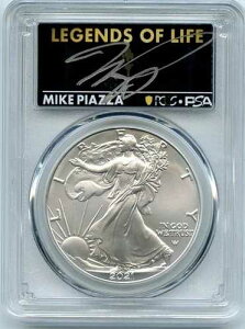 2021 ASE $1 T2 ���񐶎Y PCGS MS70 ���W�F���h�E�I�u�E���C�t �}�C�N�E�s�A�b�c�@ �h�W���[�X