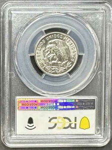 1967-Mo ���L�V�R Cincuenta Centavo 50C PCGS MS-67�A3 �_�w���� 5 �h������!