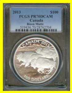 2013 �J�i�_ S $100 ����o�C�\�� PCGS PR 70 DCAM POP 44