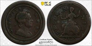 1723�N �C�M���X 1/4D �t�@�[�W���O PCGS VF20 S-3662