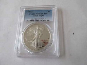 1990-S PCGS 1�h�� �V���o�[�C�[�O�� P70DCAM