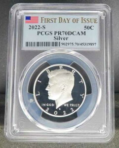 2022 S �V���o�[ �P�l�f�B PCGS PR 70 DCAM ���s���� �������� ��l�C